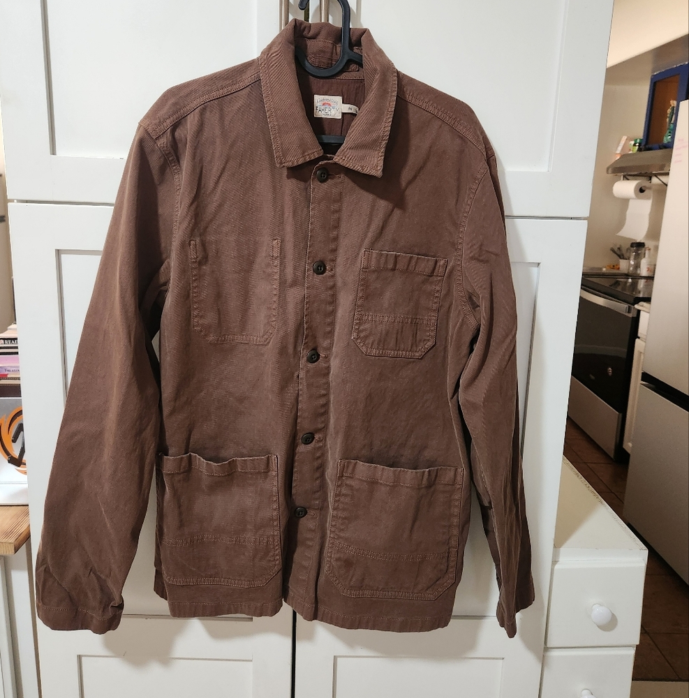 Faherty Lightweight Jacket, Size Medium - image 1